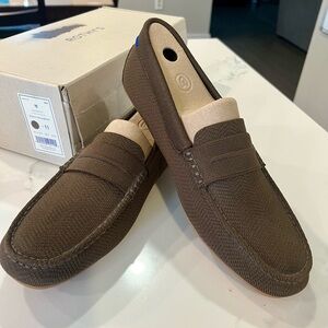 Rothy’s Brown Herringbone Drivers Loafers for Men
